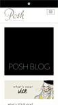 Mobile Screenshot of poshchildrenswear.com